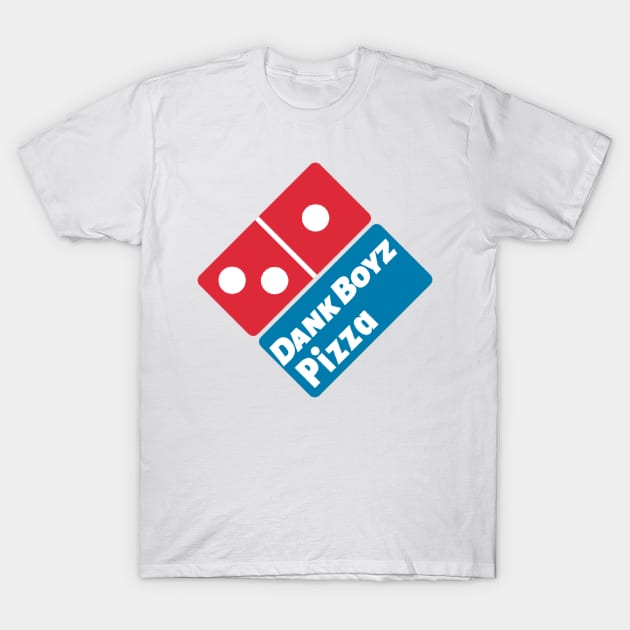 Dank Boyz Pizza T-Shirt by dankboyz